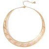 Ancient Fretwork Collar Necklace