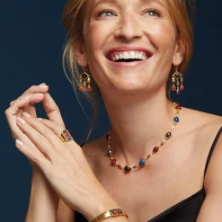 Ancient Gems Chandelier Earrings