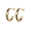 Bohemian Dragon Hoop Earrings