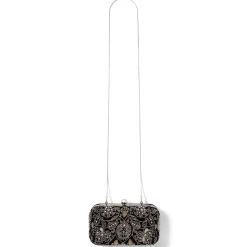 British Floral Beaded Clutch