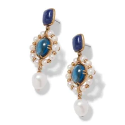 Byzantine Openwork Statement Earrings