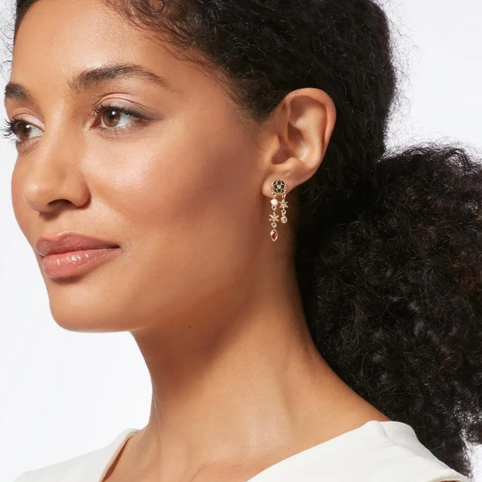 Celestial Symbols Chandelier Earrings
