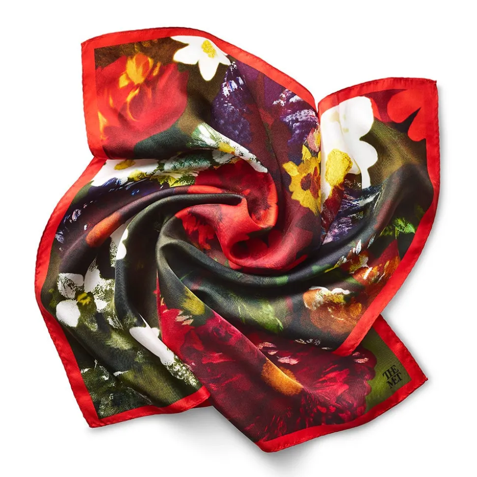 Delacroix Basket Of Flowers Neckerchief
