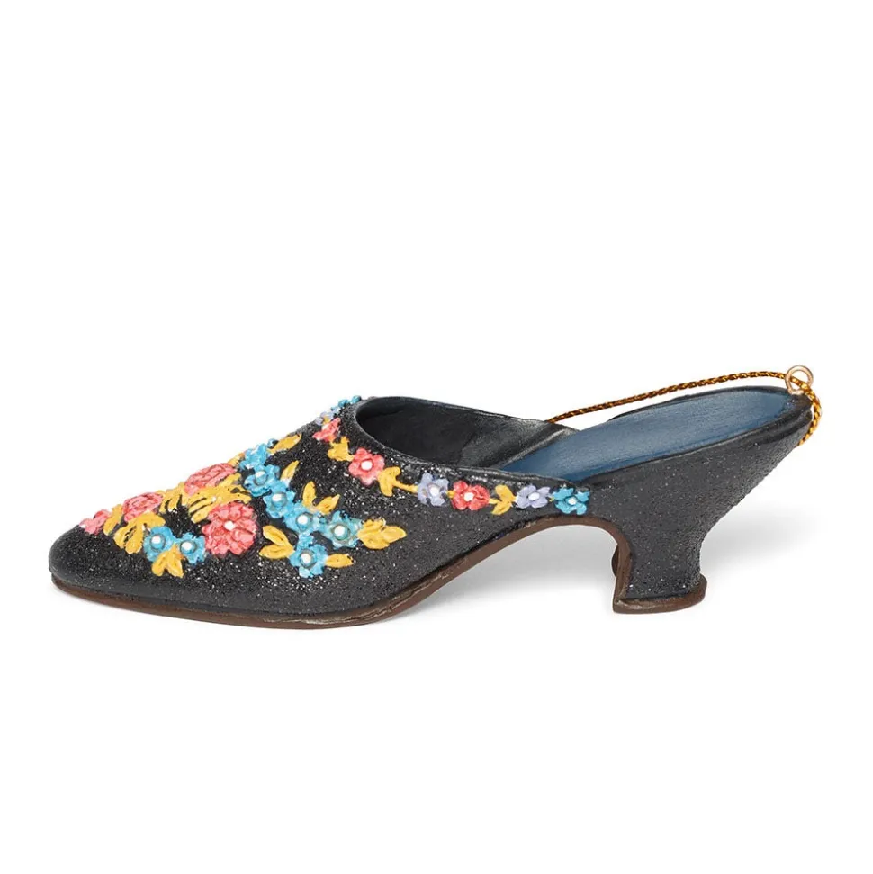 Embroidered Mule Shoe Ornament