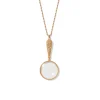 Gilded Age Magnifier Pendant Necklace