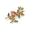 Holiday Birds Brooch