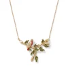 Holiday Birds Necklace