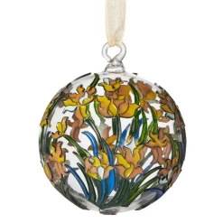 Louis C. Tiffany Flora Cloisonne Ornament Set