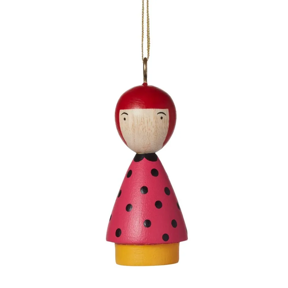 Modern Artist Wood Ornament Set