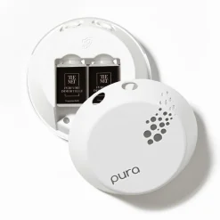 Pura Terracotta Rose And Perfume Immortelle Fragrance Set With Diffuser