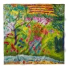Bonnard Garden Square Silk Scarf