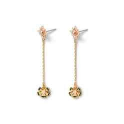 British Tree Of Life Drop Earrings