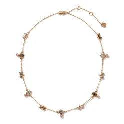 British Tree Of Life Long Charm Necklace