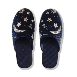 Celestial Beaded Slippers