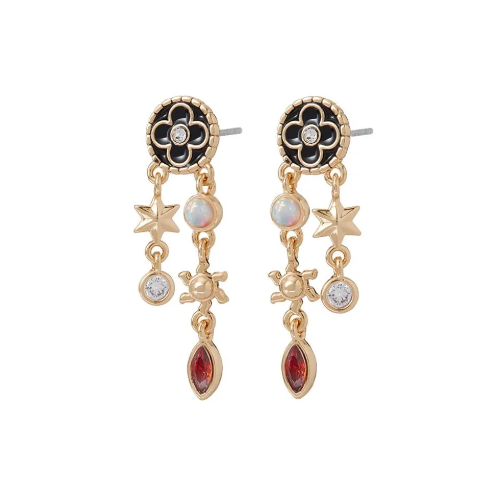 Celestial Symbols Chandelier Earrings