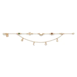 Celestial Symbols Double-Strand Bracelet
