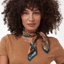 Coptic Horsemen Silk Neckerchief