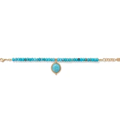 Egyptian Hathor Turquoise Bracelet