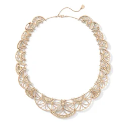 Erte Zizi Necklace And Drop Earrings Set