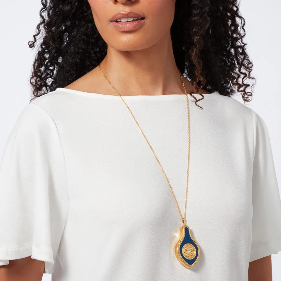 French Loupe Magnifier Pendant Necklace