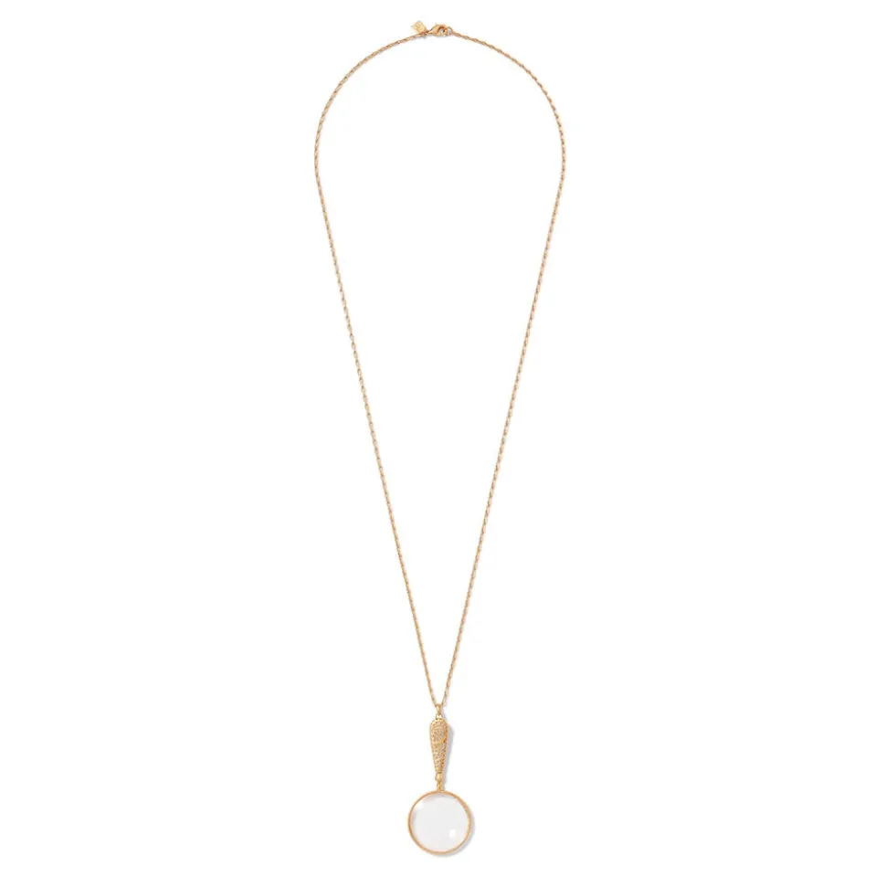 Gilded Age Magnifier Pendant Necklace