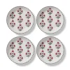 Good Earth Blooming Poppies Pasta Plate Set