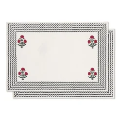 Good Earth Blooming Poppies Placemat Set