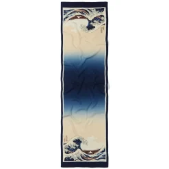 Hokusai Great Wave Oblong Silk Scarf
