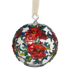 Louis C. Tiffany Flora Cloisonne Ornament Set