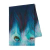 Louis C. Tiffany Peacock Feather Tea Towel