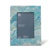 Marbled Paper Rectangular Lacquer Frame