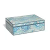 Marbled Paper Rectangular Lacquer Box