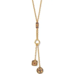 Medieval Byzantine T-Bar Lariat Necklace