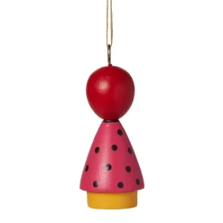 Modern Artist Wood Ornament Set