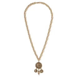 Ottoman Coin Pendant Necklace