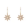 Ottoman Star Gilded Drop Earrings