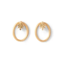 Oval Picture Frame Ear Jacket