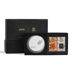Pura Terracotta Rose And Perfume Immortelle Fragrance Set With Diffuser