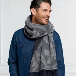 Roman Acanthus Scrolls Reversible Unisex Wool Scarf
