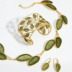 Sage Leaf Cuff