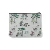 Sheila Bridges Harlem Toile De Jouy Canvas Zip Pouch