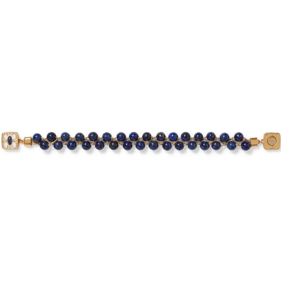 Spanish Baldric Lapis Braided Bracelet