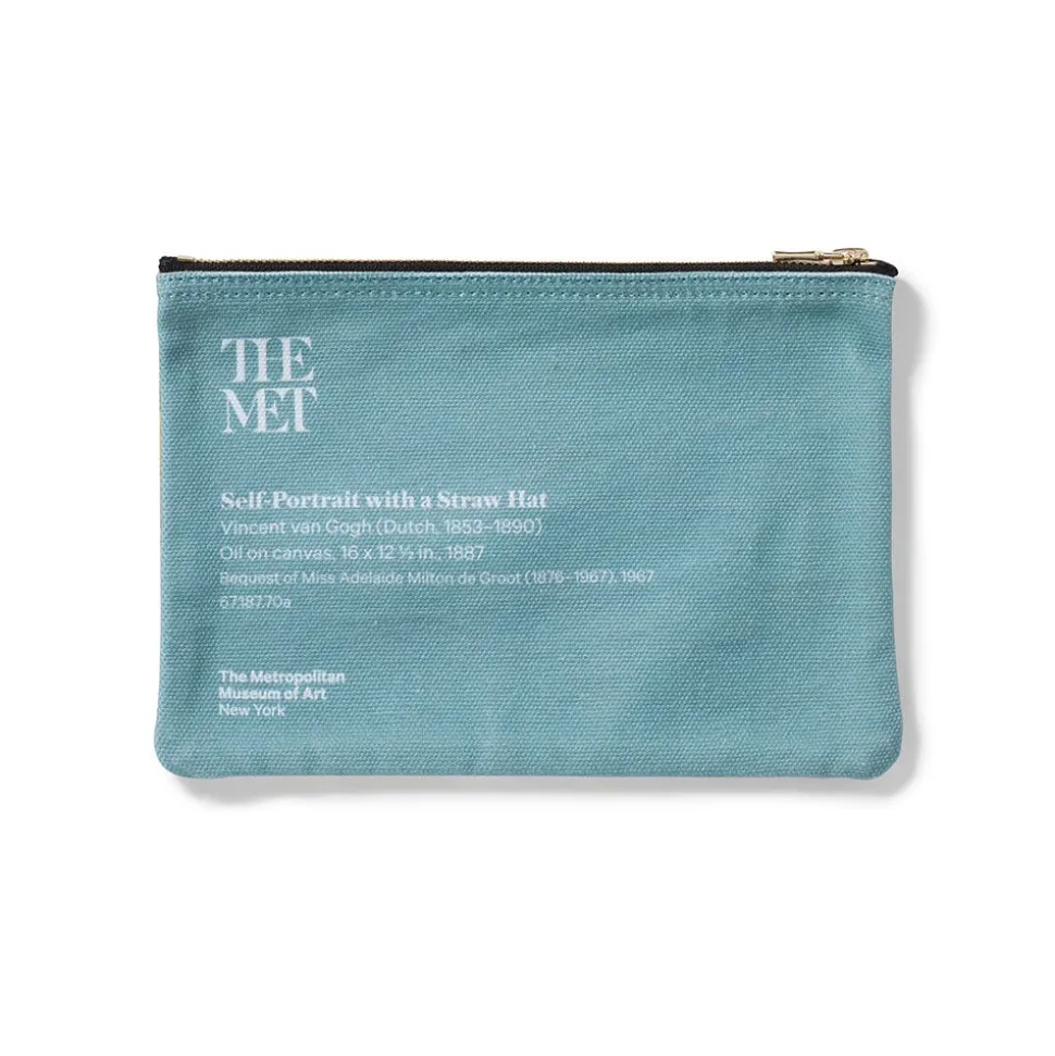 Van Gogh Self-Portrait Zip Pouch